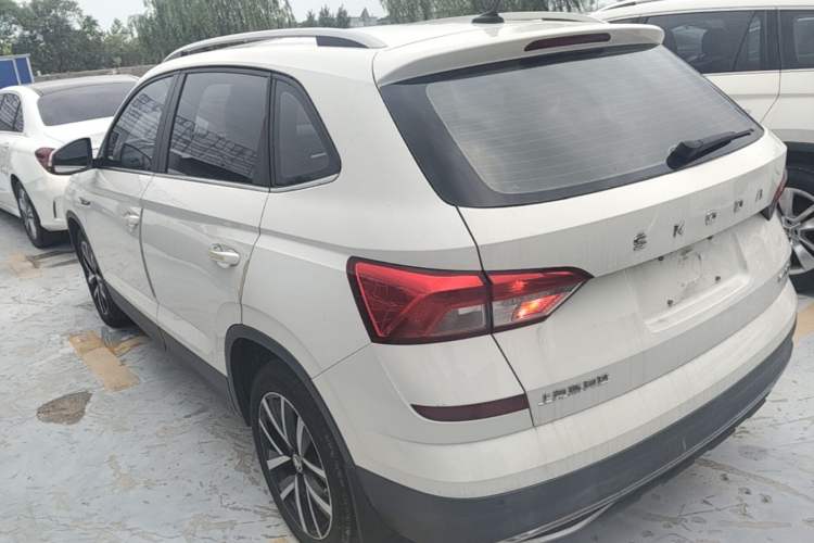 Used Skoda Kamiq 2018 1.5L Automatic Comfort Edition China VI Standard Rear Left 45 Deg