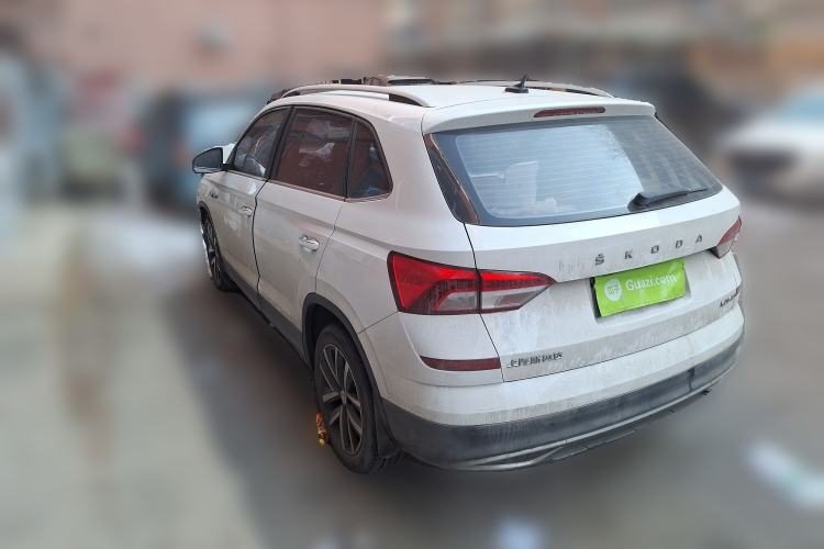 Used Skoda Kamiq 2018 1.5L Automatic Comfort Edition China VI Standard Rear Left 45 Deg