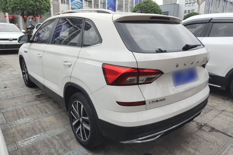 Used Skoda Kamiq 2018 1.5L Automatic Comfort Edition China VI Standard Rear Left 45 Deg