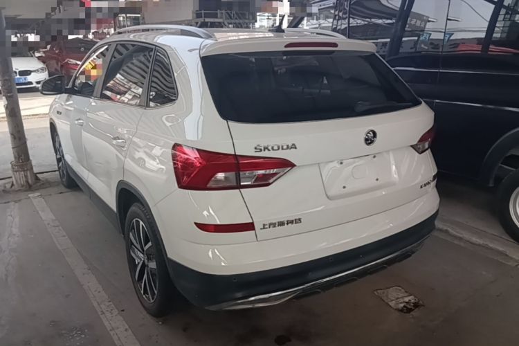 Used Skoda Kamiq 2018 1.5L Automatic Comfort Edition China VI Standard Rear Left 45 Deg