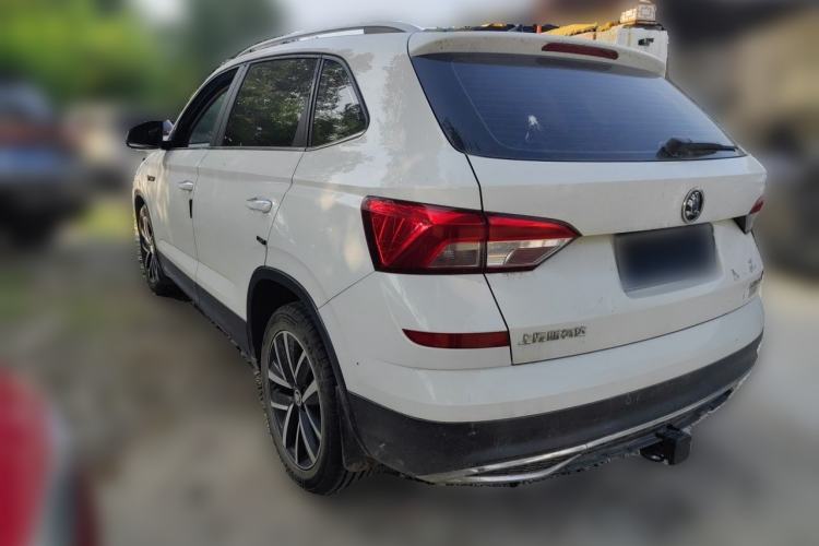 Used Skoda Kamiq 2018 1.5L Automatic Comfort Edition China VI Standard Rear Left 45 Deg
