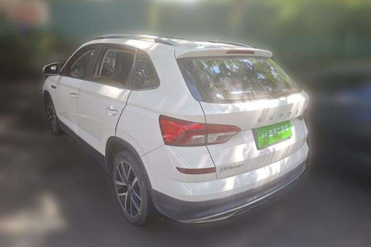 Used Skoda Kamiq 2018 1.5L Automatic Comfort Edition China VI Standard Rear Left 45 Deg