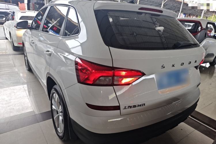 Used Skoda Kamiq 2018 1.5L Automatic Standard Version China V Emission Standard Rear Left 45 Deg