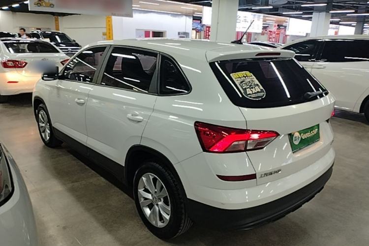 Used Skoda Kamiq 2018 1.5L Automatic Standard Version China V Emission Standard Rear Left 45 Deg