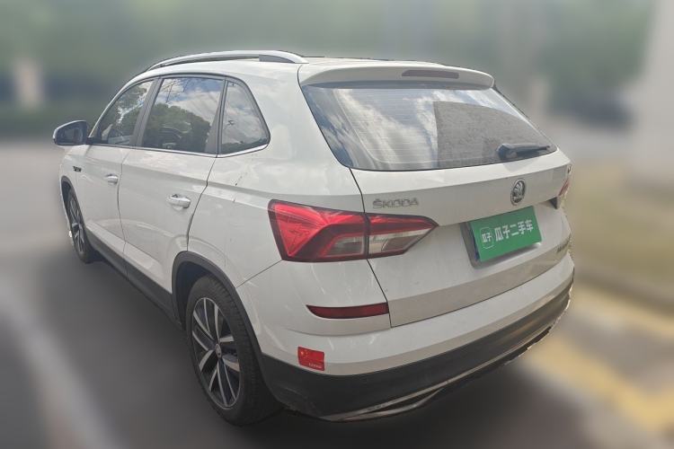 Used Skoda Kamiq 2018 1.5L Automatic Comfort Edition China VI Standard Rear Left 45 Deg