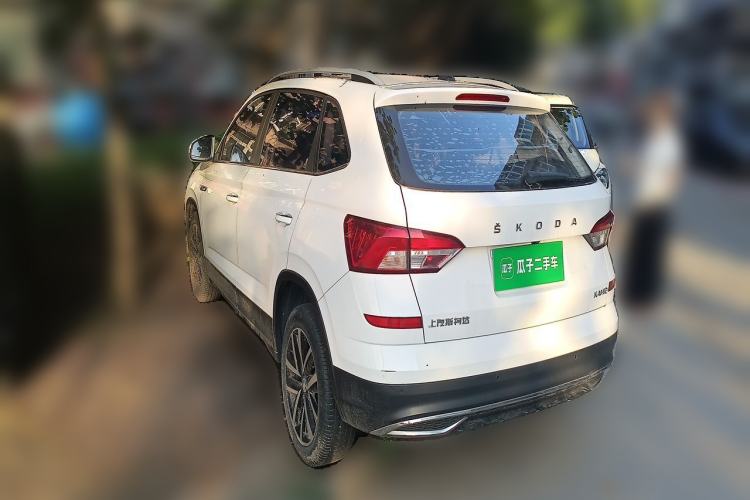 Used Skoda Kamiq 2018 1.5L Automatic Comfort Edition China V Standard Rear Left 45 Deg