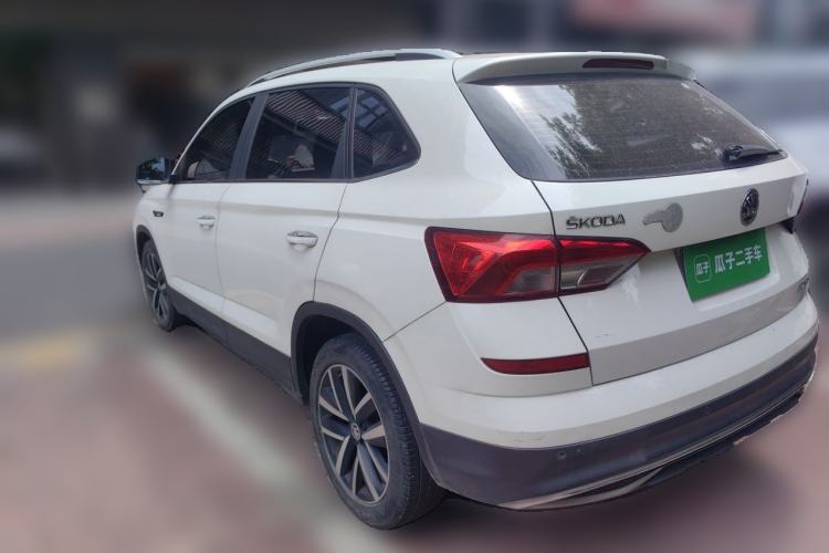 Used Skoda Kamiq 2018 1.5L Automatic Comfort Edition China VI Standard Rear Left 45 Deg