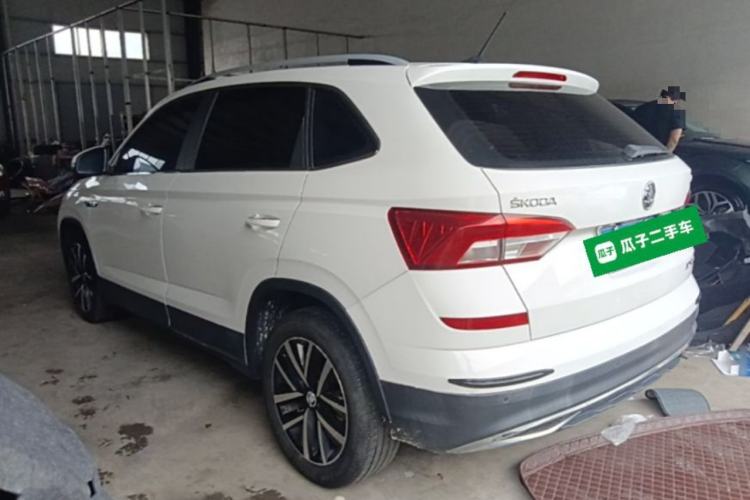Used Skoda Kamiq 2018 1.5L Automatic Comfort Edition China V Standard Rear Left 45 Deg