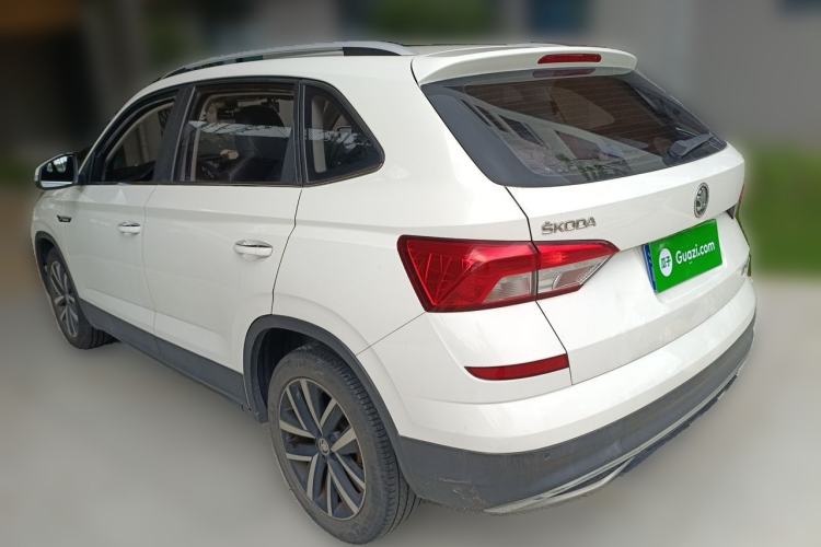 Used Skoda Kamiq 2018 1.5L Automatic Comfort Edition China V Standard Rear Left 45 Deg