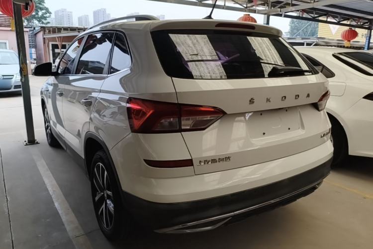Used Skoda Kamiq 2018 1.5L Automatic Comfort Edition China VI Standard Rear Left 45 Deg
