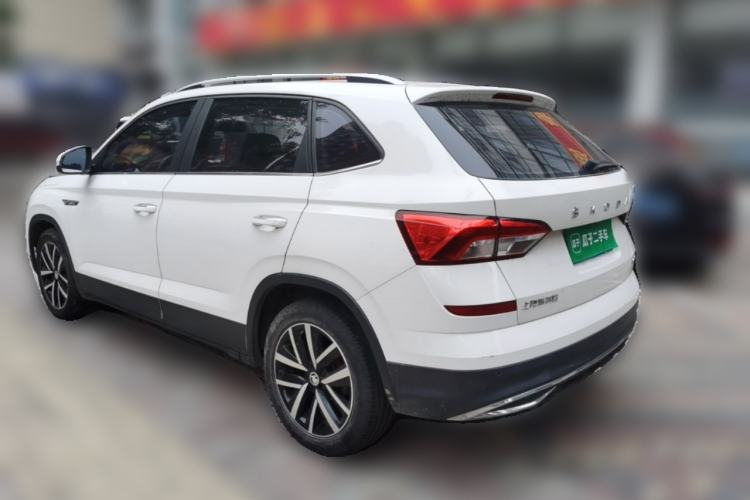 Used Skoda Kamiq 2018 1.5L Automatic Comfort Edition China VI Standard Rear Left 45 Deg