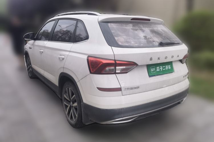 Used Skoda Kamiq 2018 1.5L Automatic Comfort Edition China VI Standard Rear Left 45 Deg
