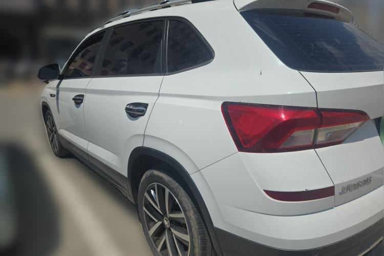 Used Skoda Kamiq 2018 1.5L Automatic Comfort Edition China VI Standard Rear Left 45 Deg