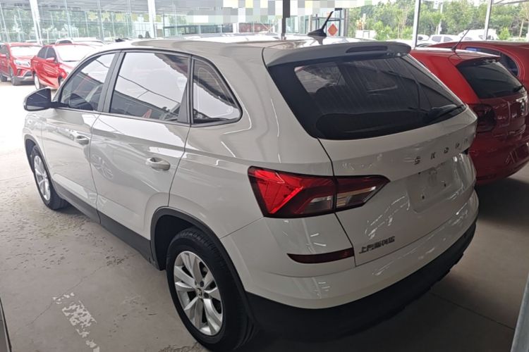 Used Skoda Kamiq 2018 1.5L Automatic Standard Version China V Emission Standard Rear Left 45 Deg