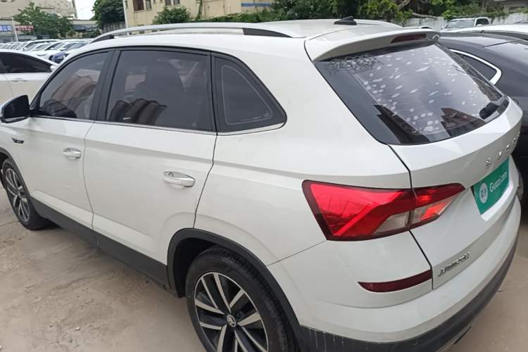 Used Skoda Kamiq 2018 1.5L Automatic Comfort Edition China VI Standard Rear Left 45 Deg