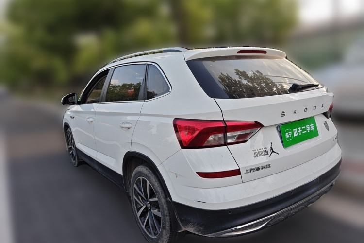 Used Skoda Kamiq 2018 1.5L Automatic Comfort Edition China VI Standard Rear Left 45 Deg