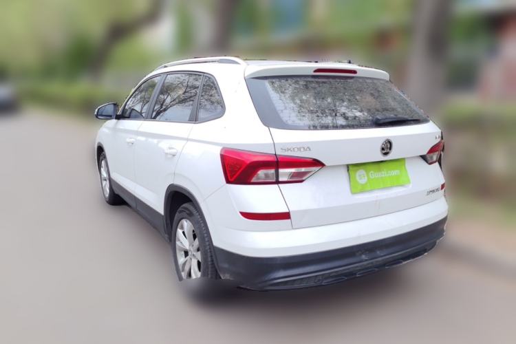 Used Skoda Kamiq 2018 1.5L Automatic Standard Version China V Emission Standard Rear Left 45 Deg