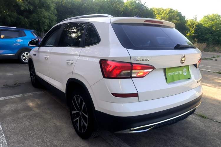 Used Skoda Kamiq 2018 1.5L Automatic Comfort Edition China V Standard Rear Left 45 Deg