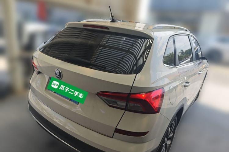 Used Skoda Kamiq 2018 1.5L Automatic Comfort Edition China VI Standard Rear Right 45 Deg