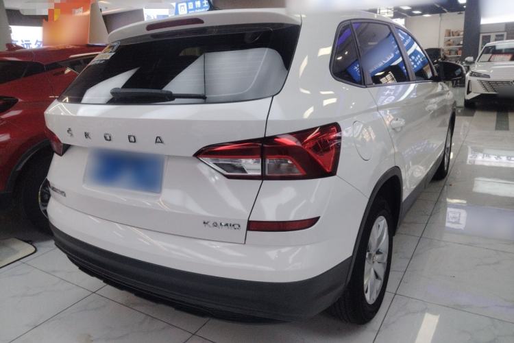 Used Skoda Kamiq 2018 1.5L Automatic Standard Version China V Emission Standard Rear Right 45 Deg