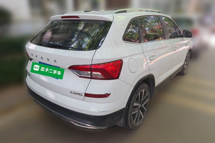 Used Skoda Kamiq 2018 1.5L Automatic Comfort Edition China VI Standard Rear Right 45 Deg