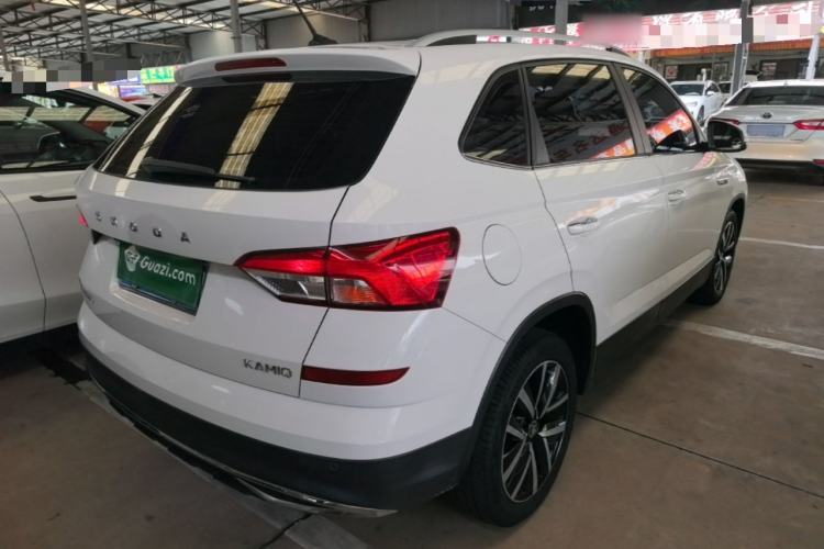 Used Skoda Kamiq 2018 1.5L Automatic Comfort Edition China VI Standard Rear Right 45 Deg
