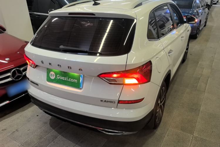 Used Skoda Kamiq 2018 1.5L Automatic Comfort Edition China VI Standard Rear Right 45 Deg