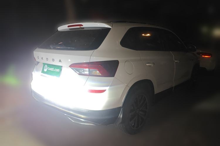 Used Skoda Kamiq 2018 1.5L Automatic Comfort Edition China VI Standard Rear Right 45 Deg