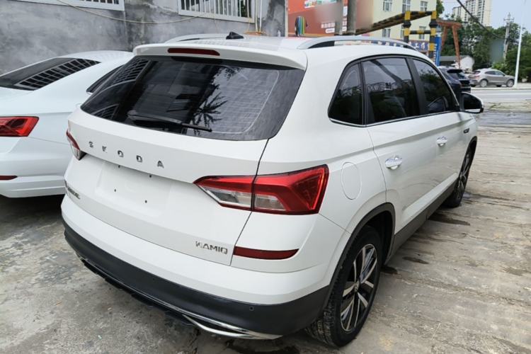 Used Skoda Kamiq 2018 1.5L Manual Comfort Edition China VI Standard Rear Right 45 Deg