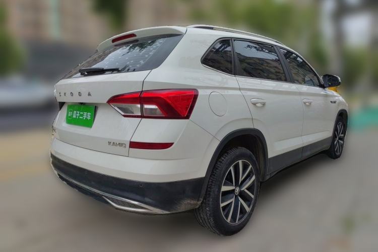 Used Skoda Kamiq 2018 1.5L Automatic Comfort Edition China VI Standard Rear Right 45 Deg