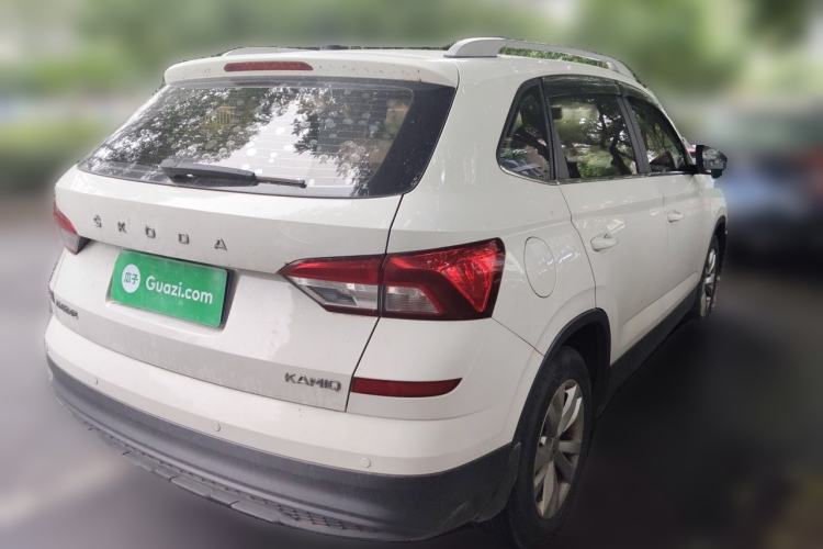 Used Skoda Kamiq 2018 1.5L Automatic Standard Edition China VI Rear Right 45 Deg