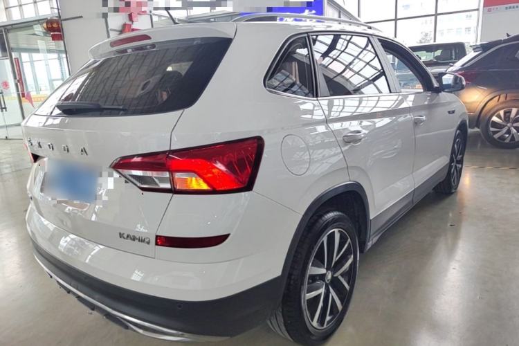 Used Skoda Kamiq 2018 1.5L Automatic Comfort Edition China VI Standard Rear Right 45 Deg