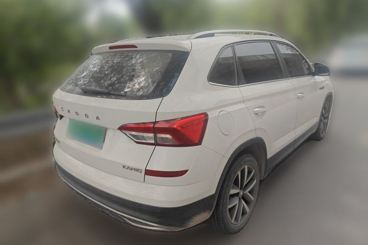 Used Skoda Kamiq 2018 1.5L Automatic Comfort Edition China VI Standard Rear Right 45 Deg