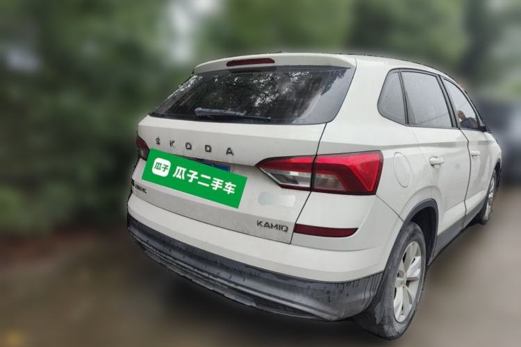 Used Skoda Kamiq 2018 1.5L Automatic Standard Edition China VI Rear Right 45 Deg