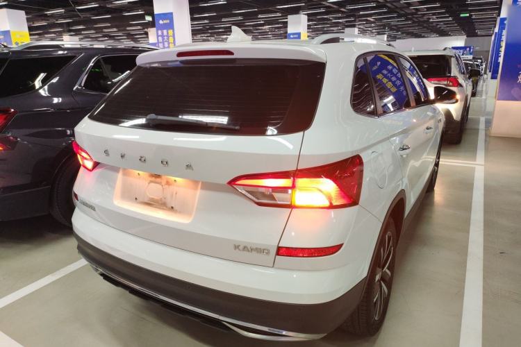 Used Skoda Kamiq 2018 1.5L Automatic Comfort Edition China VI Standard Rear Right 45 Deg