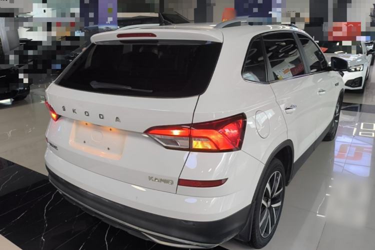 Used Skoda Kamiq 2018 1.5L Automatic Comfort Edition China VI Standard Rear Right 45 Deg