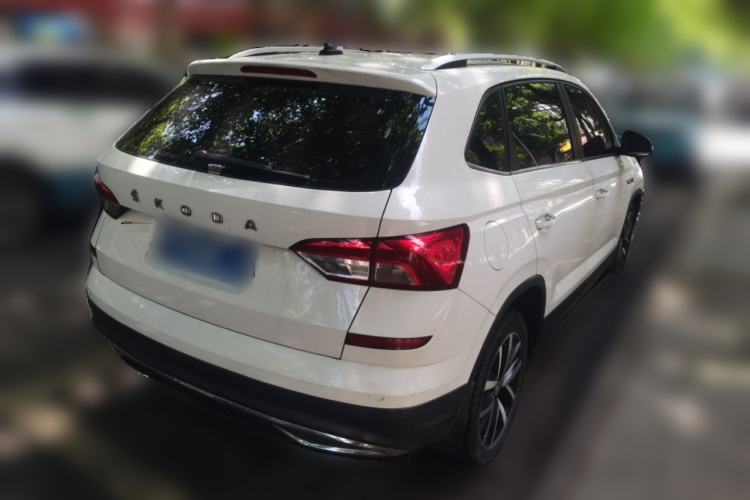 Used Skoda Kamiq 2018 1.5L Automatic Comfort Edition China VI Standard Rear Right 45 Deg