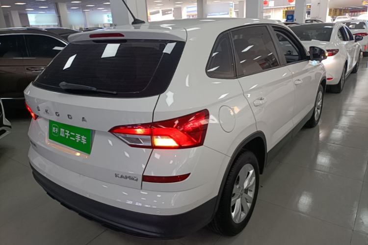 Used Skoda Kamiq 2018 1.5L Automatic Standard Version China V Emission Standard Rear Right 45 Deg