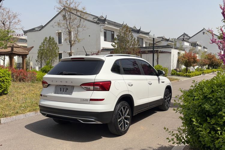 Used Skoda Kamiq 2018 1.5L Automatic Comfort Edition China VI Standard Rear Right 45 Deg