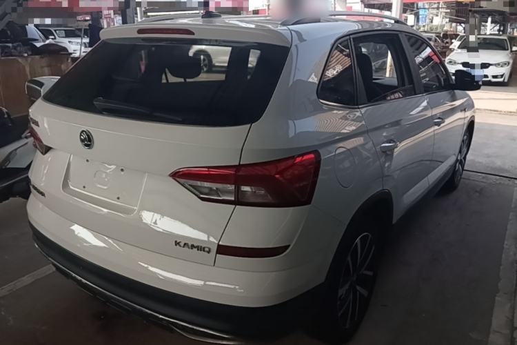 Used Skoda Kamiq 2018 1.5L Automatic Comfort Edition China VI Standard Rear Right 45 Deg