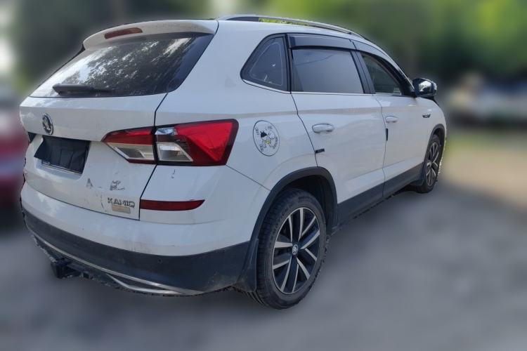 Used Skoda Kamiq 2018 1.5L Automatic Comfort Edition China VI Standard Rear Right 45 Deg