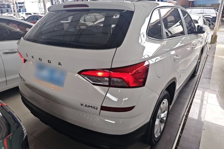 Used Skoda Kamiq 2018 1.5L Automatic Standard Version China V Emission Standard Rear Right 45 Deg