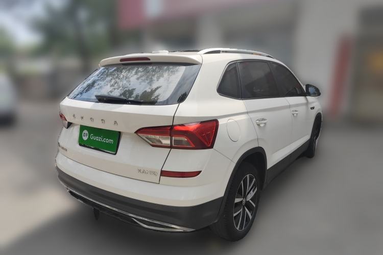 Used Skoda Kamiq 2018 1.5L Automatic Comfort Edition China VI Standard Rear Right 45 Deg