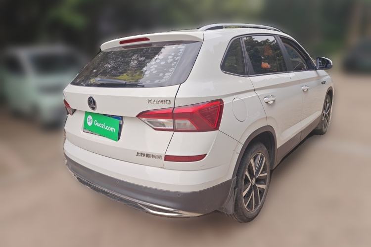 Used Skoda Kamiq 2018 1.5L Automatic Comfort Edition China V Standard Rear Right 45 Deg