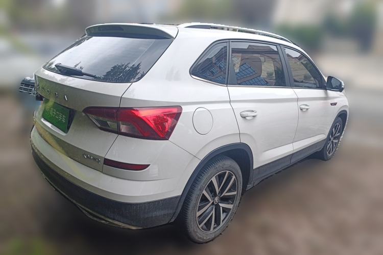 Used Skoda Kamiq 2018 1.5L Automatic Comfort Edition China VI Standard Rear Right 45 Deg