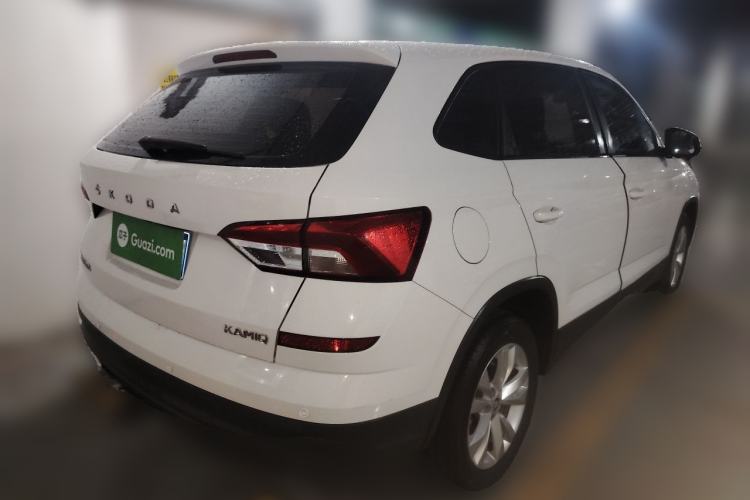 Used Skoda Kamiq 2018 1.5L Automatic Standard Version China V Emission Standard Rear Right 45 Deg