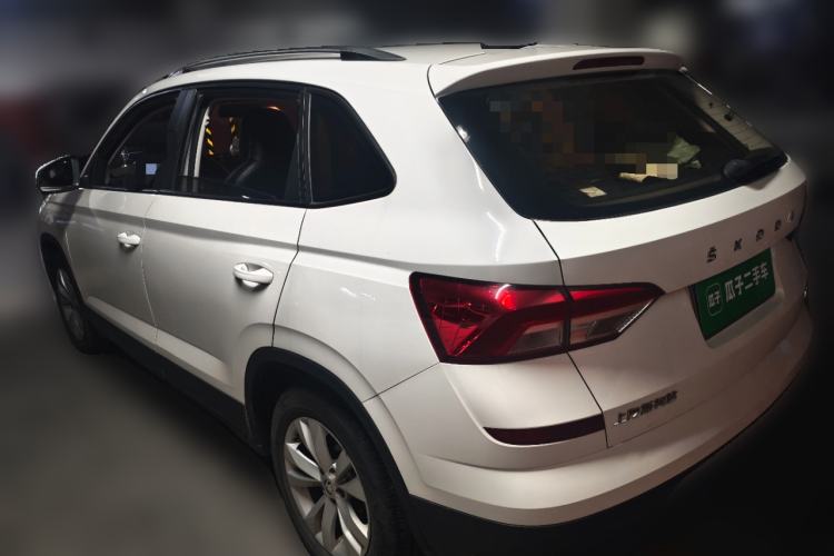 Used Skoda Kamiq 2018 1.5L Automatic Standard Edition China VI Rear Right 45 Deg