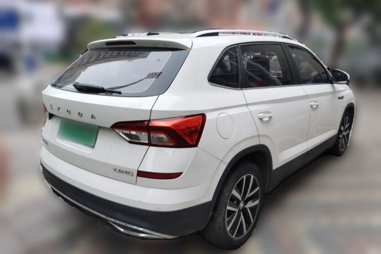 Used Skoda Kamiq 2018 1.5L Automatic Comfort Edition China VI Standard Rear Right 45 Deg