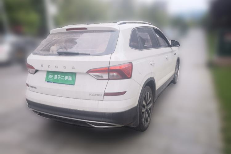 Used Skoda Kamiq 2018 1.5L Automatic Comfort Edition China VI Standard Rear Right 45 Deg