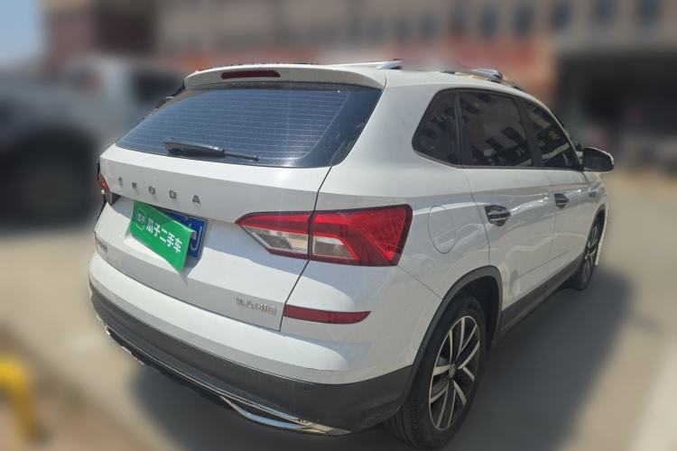Used Skoda Kamiq 2018 1.5L Automatic Comfort Edition China VI Standard Rear Right 45 Deg